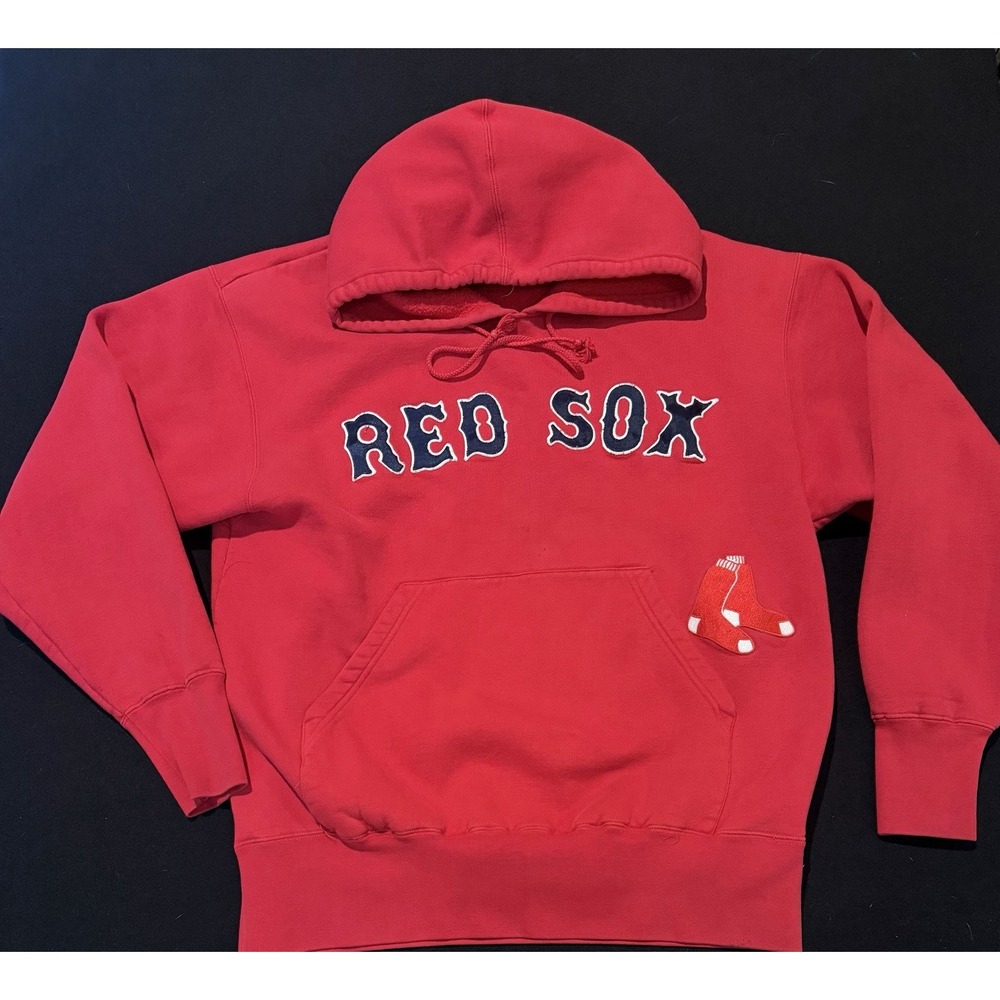 Vintage Boston Red Sox Hoodie Majestic Mens Xl